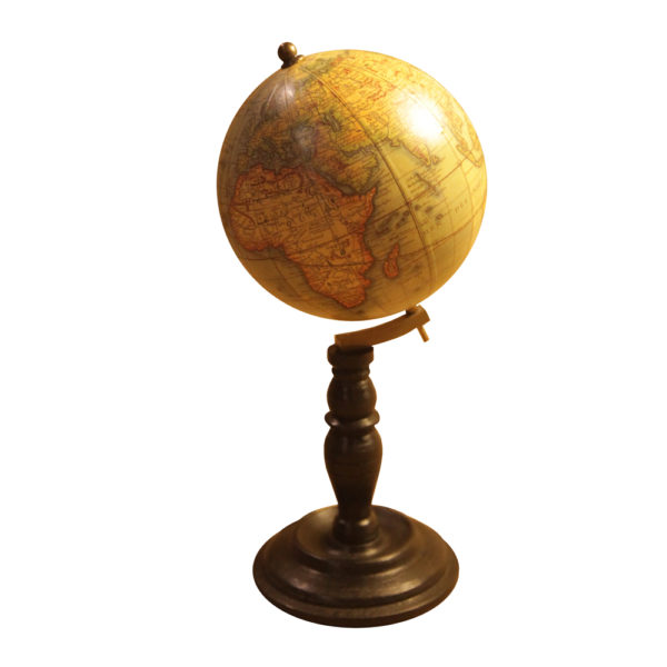 Terrestrial Globe reproduction of 1700s